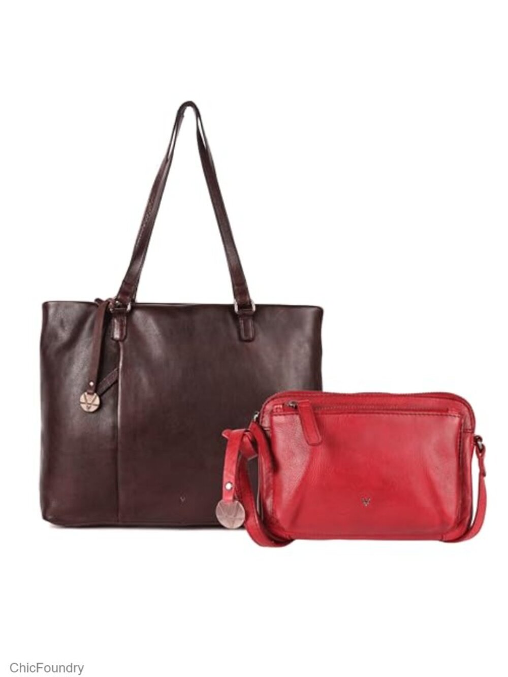 Genuine Italian Leather Handbag Collection Tote Crossbody Satchel